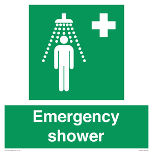 emergency shower